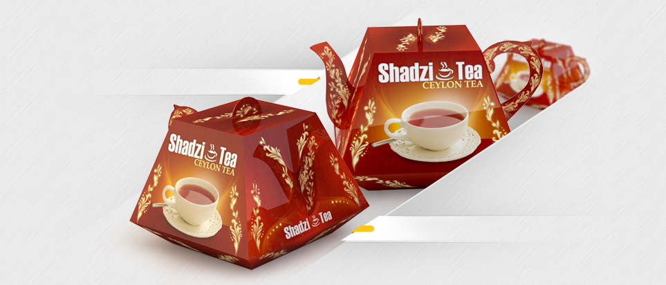 طراحی بسته بندی چای شادزی